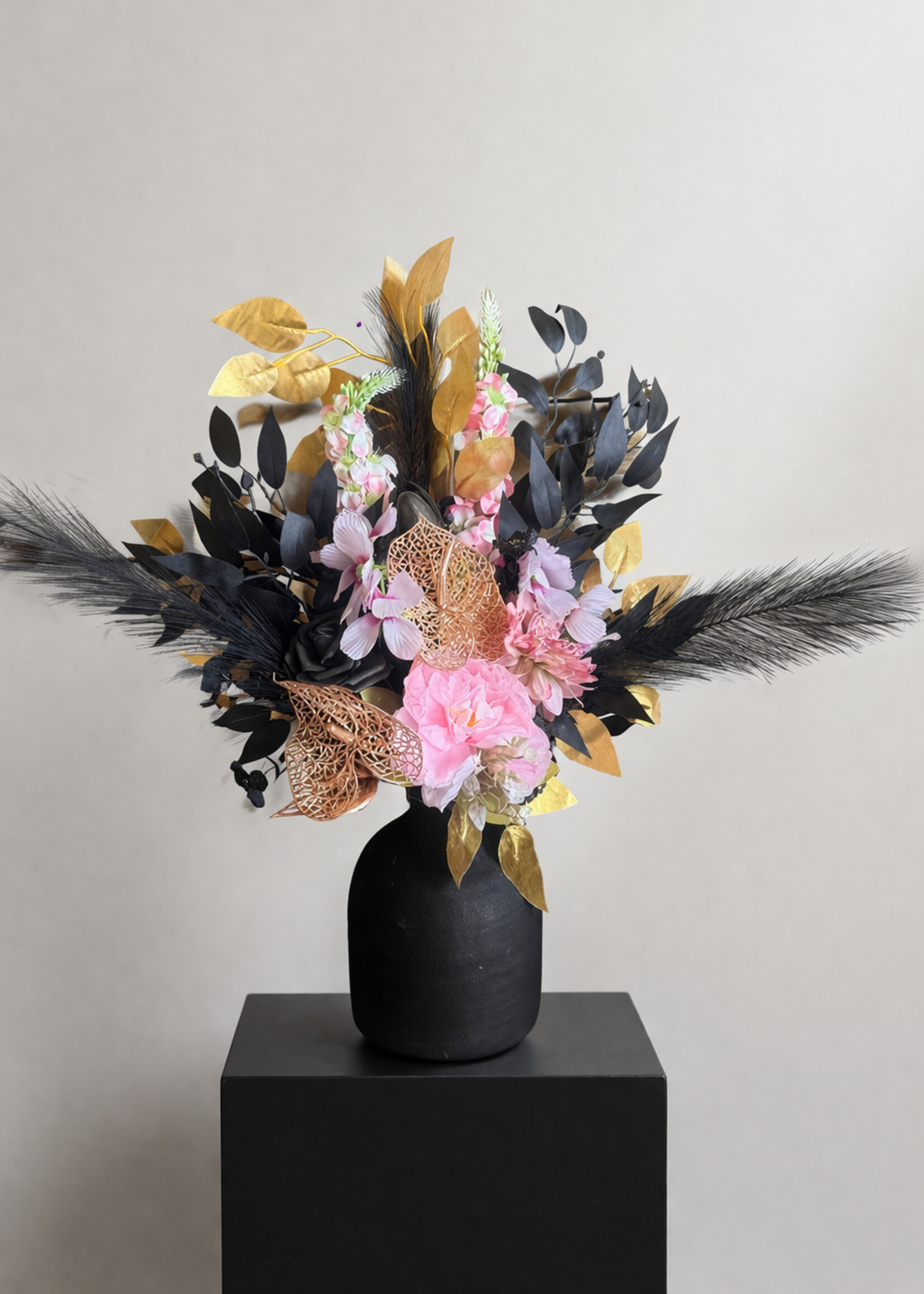 Salontafel Boeket Midnight Blush Elegance