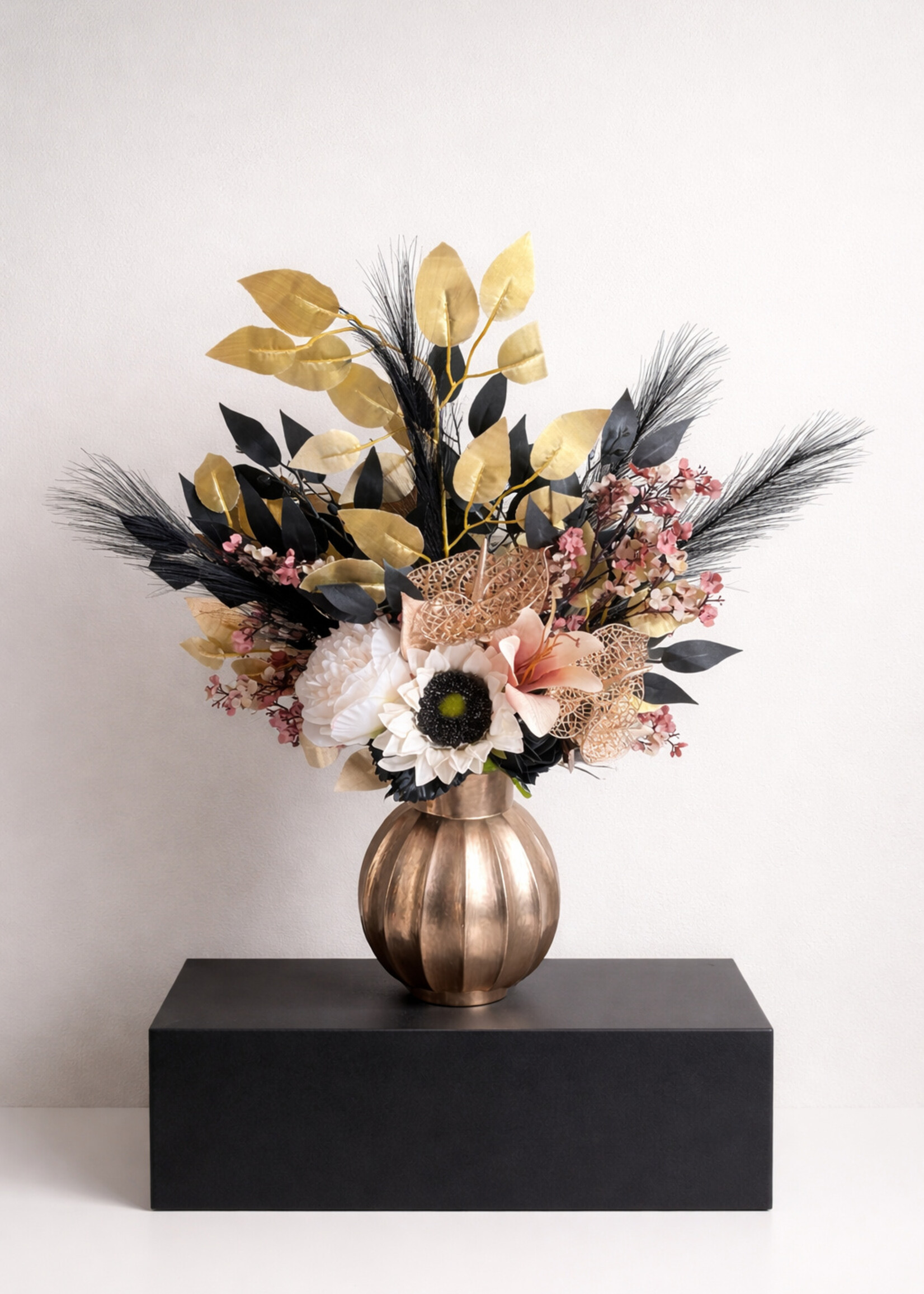 Salontafel Boeket Gold Noir Statement