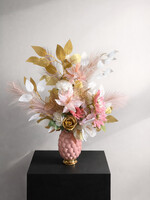 Salontafel Boeket Pink Gold Chic