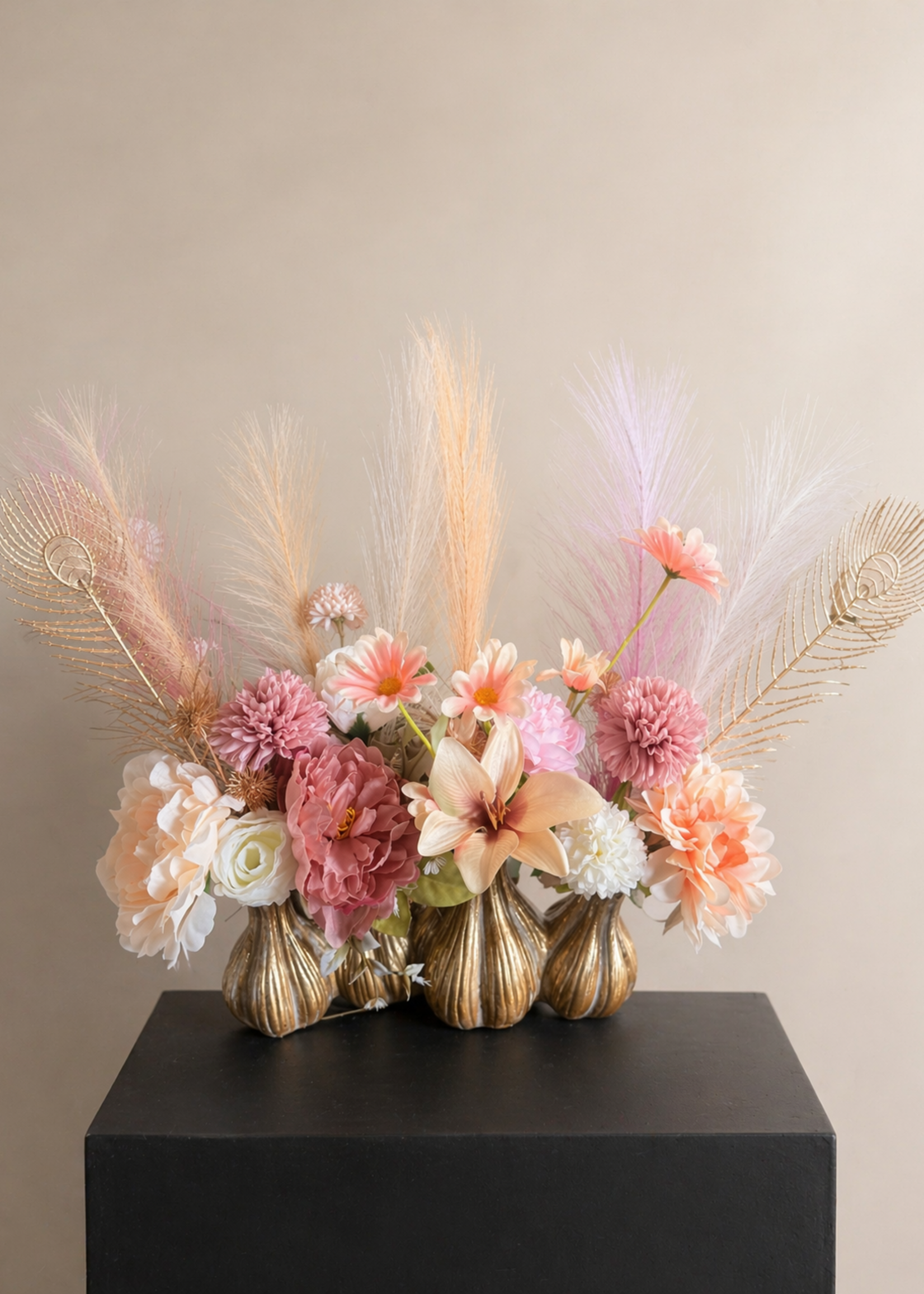 Toetervaas Boeket Nude Chic Arrangement
