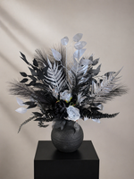 Salontafel Boeket Noir Silver Elegance