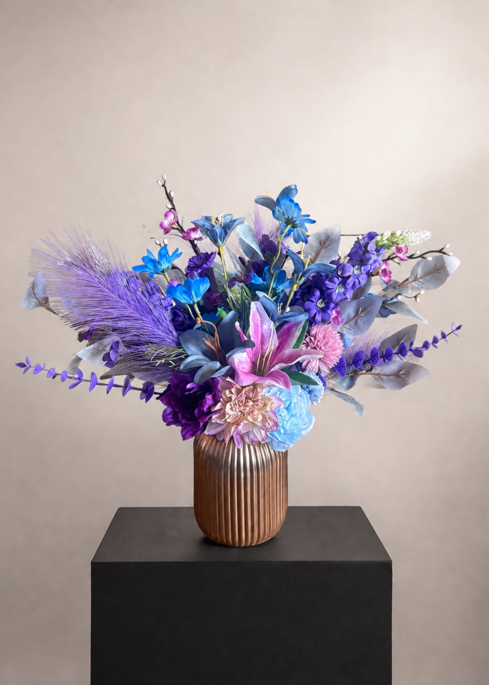 Salontafel Boeket Royal Lilac Elegance