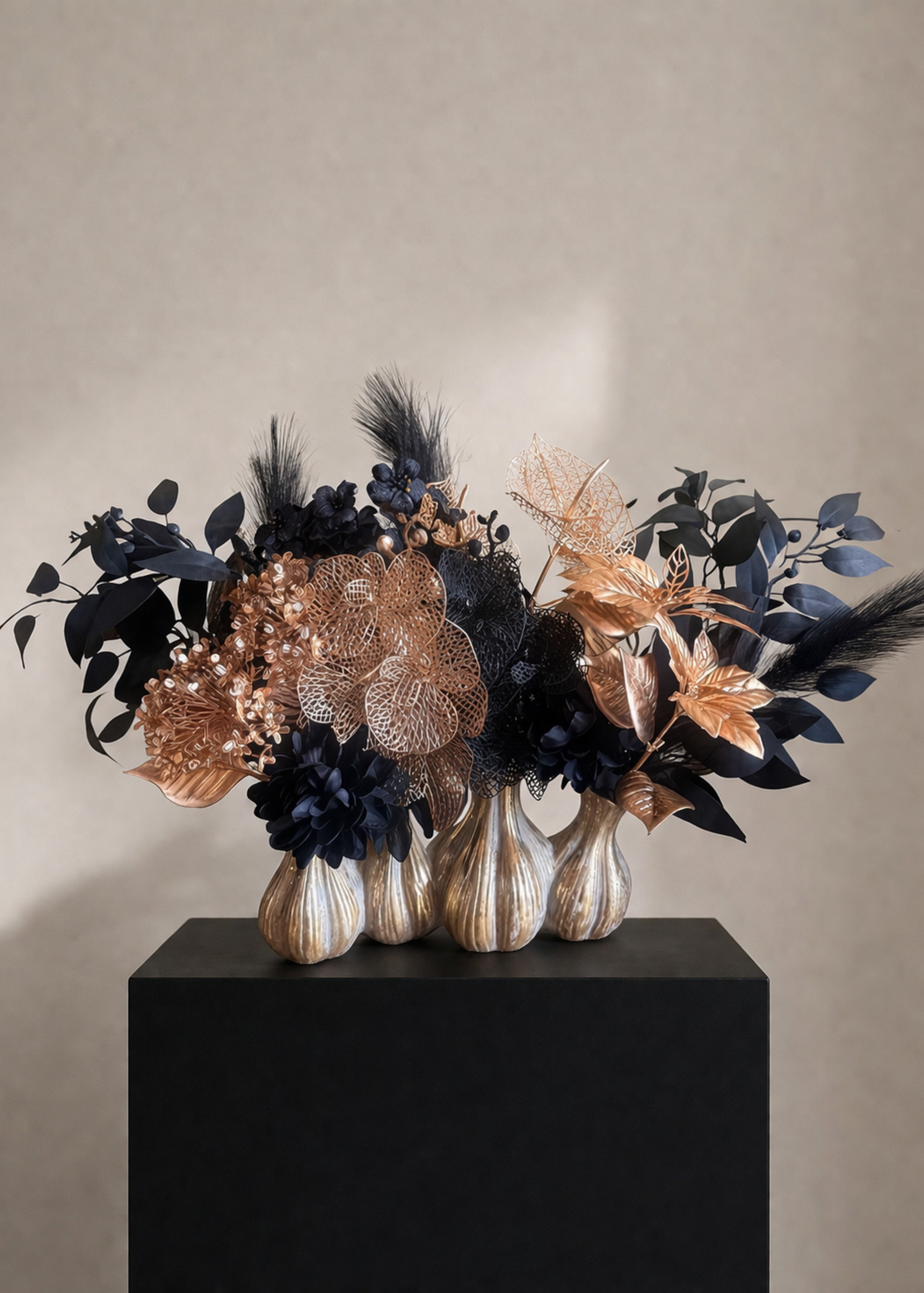 Toetervaas Boeket Noir Royale Arrangement
