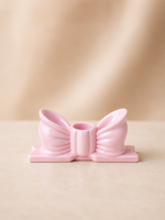 Kaarsenhouder Bow Roze
