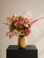 Pluk Boeket Pink Champagne Elegance