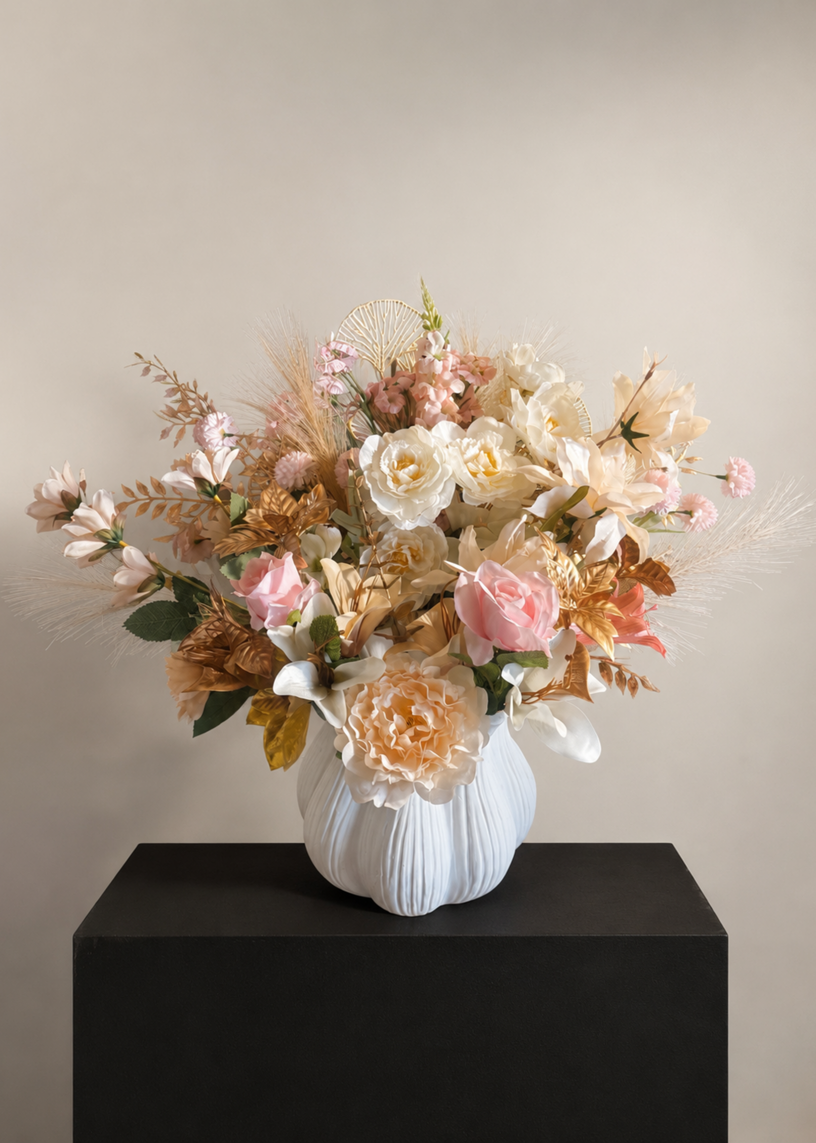 Toetervaas Boeket Blush Ivory Elegance