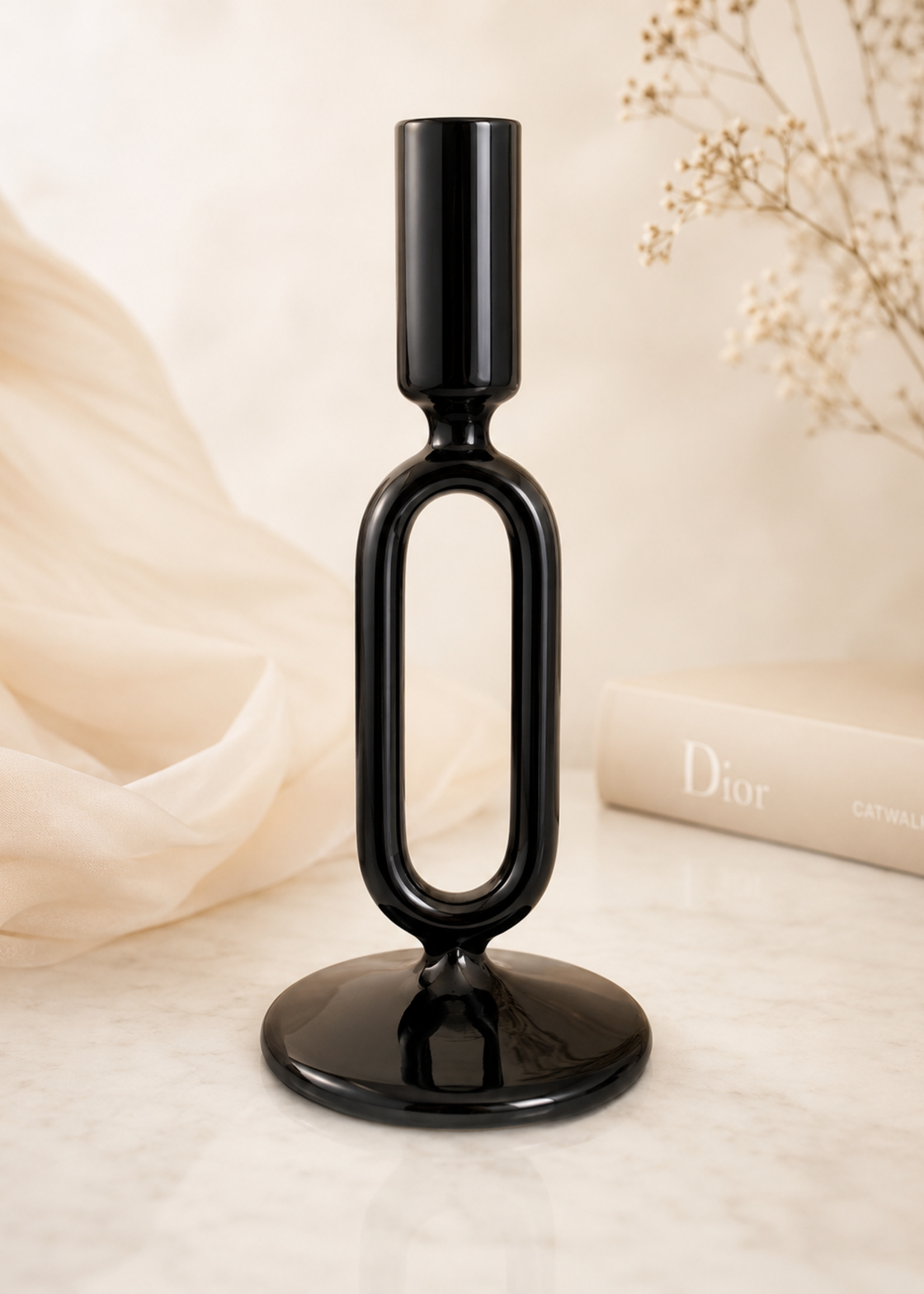 Kandelaar Noir Élégance