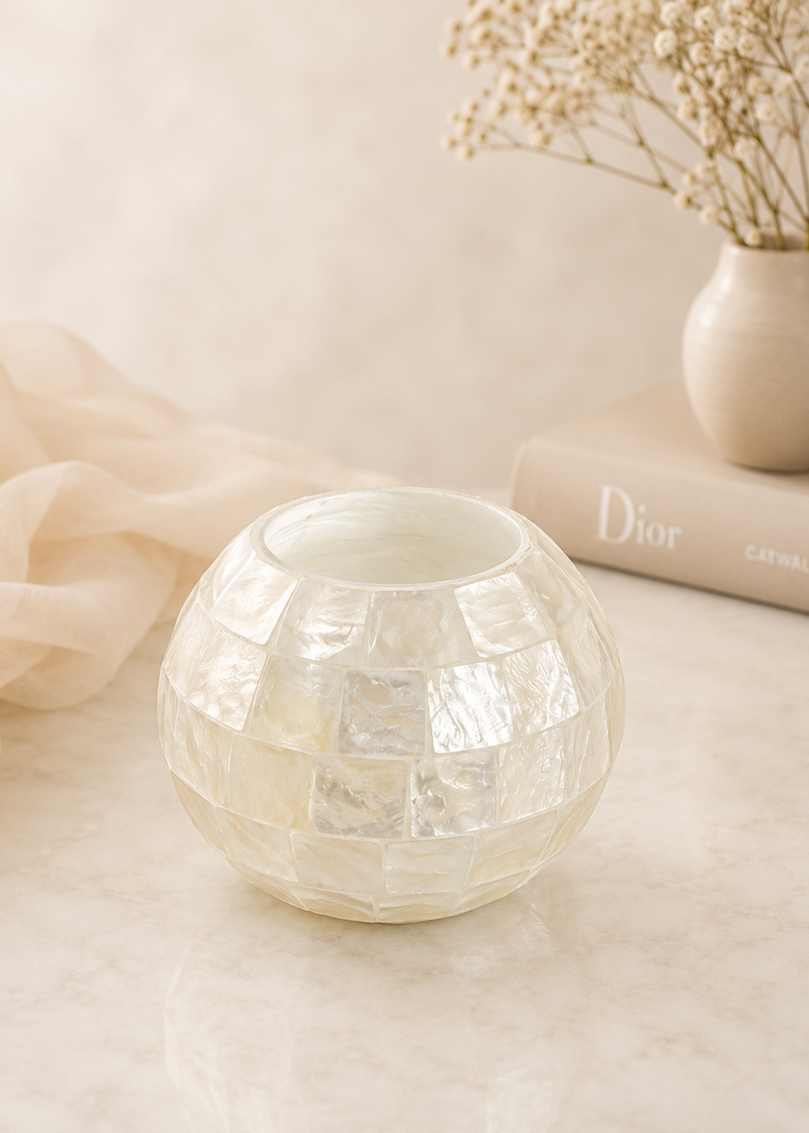 Theelicht houder Ivory Luxe