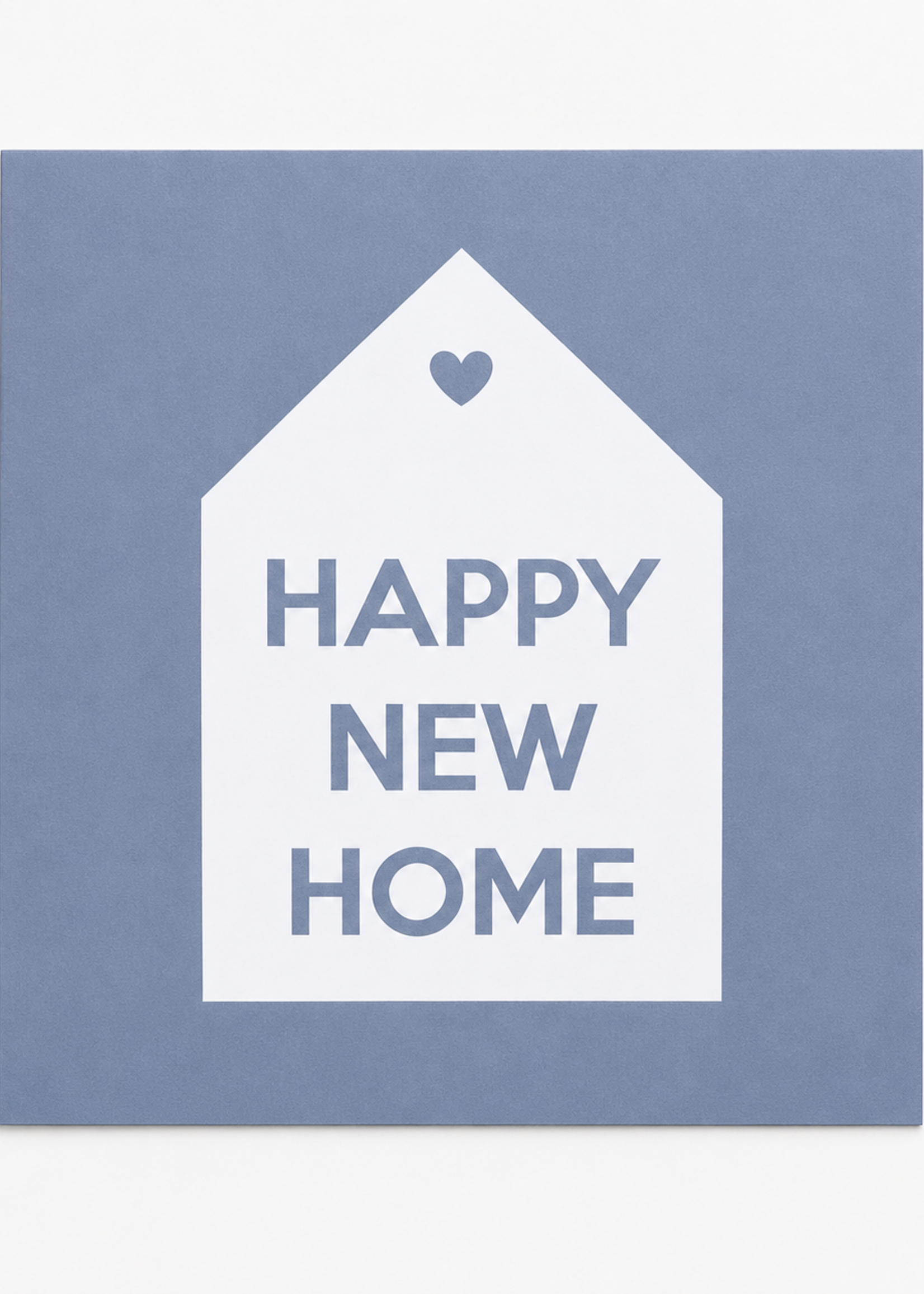 Wenskaart 'New home'