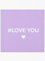 Wenskaart 'Love you'