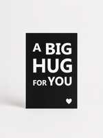Wenskaart 'Big hug'