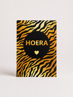 Wenskaart 'Hoera'