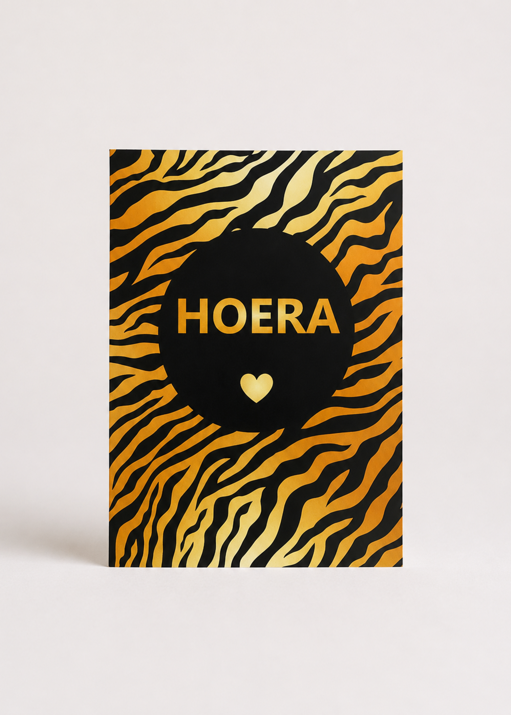 Wenskaart 'Hoera'