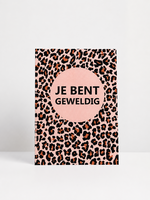 Wenskaart 'Je bent geweldig'