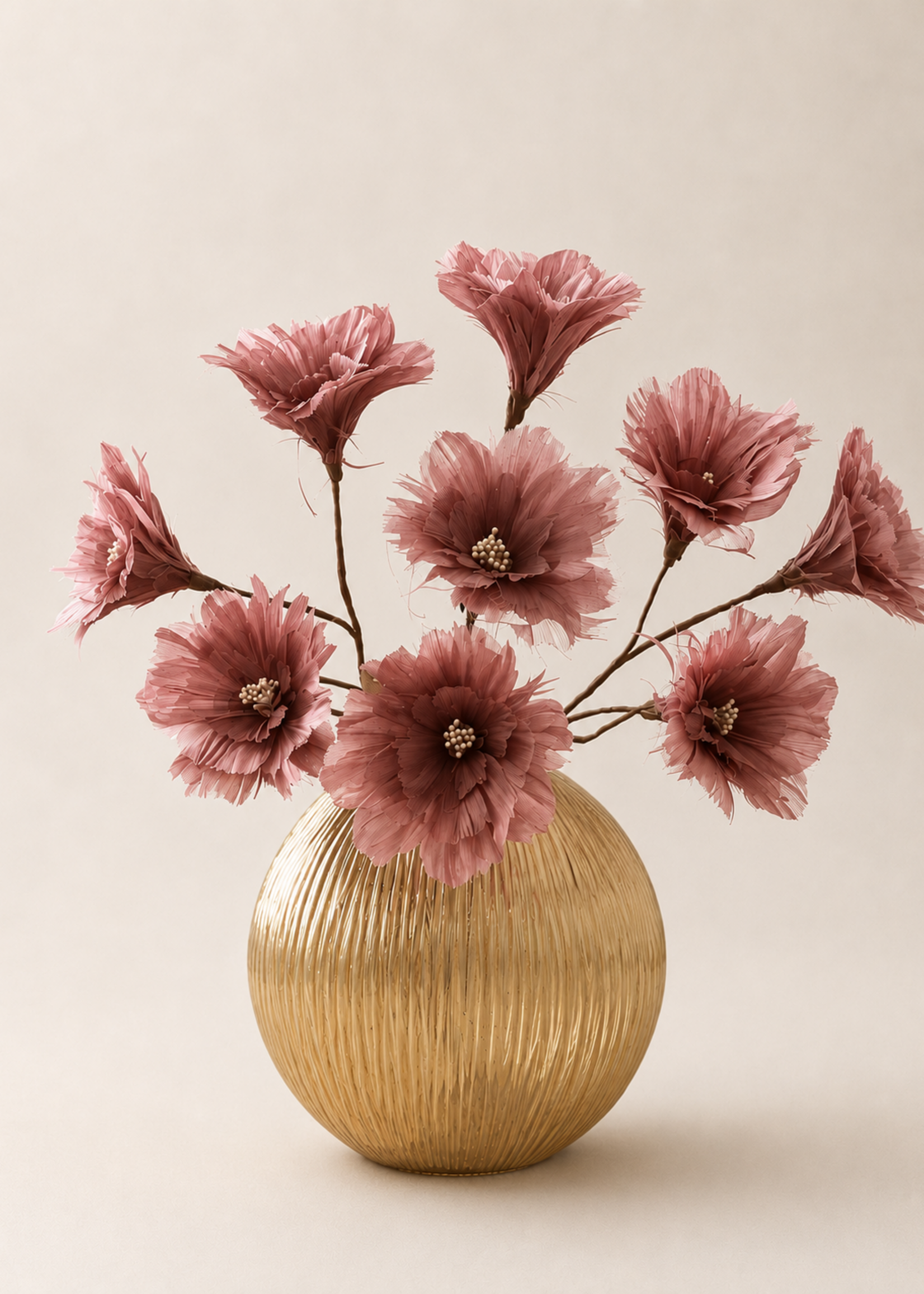 Pluk Boeket Bella Rosa Gold