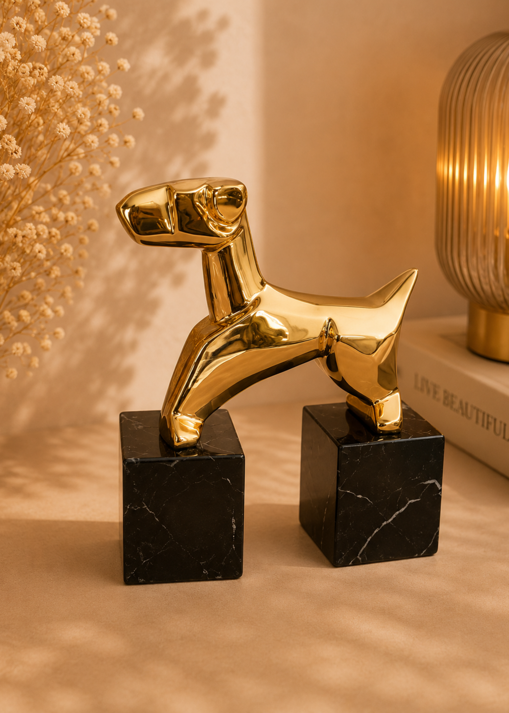 Ornament Dog Gold