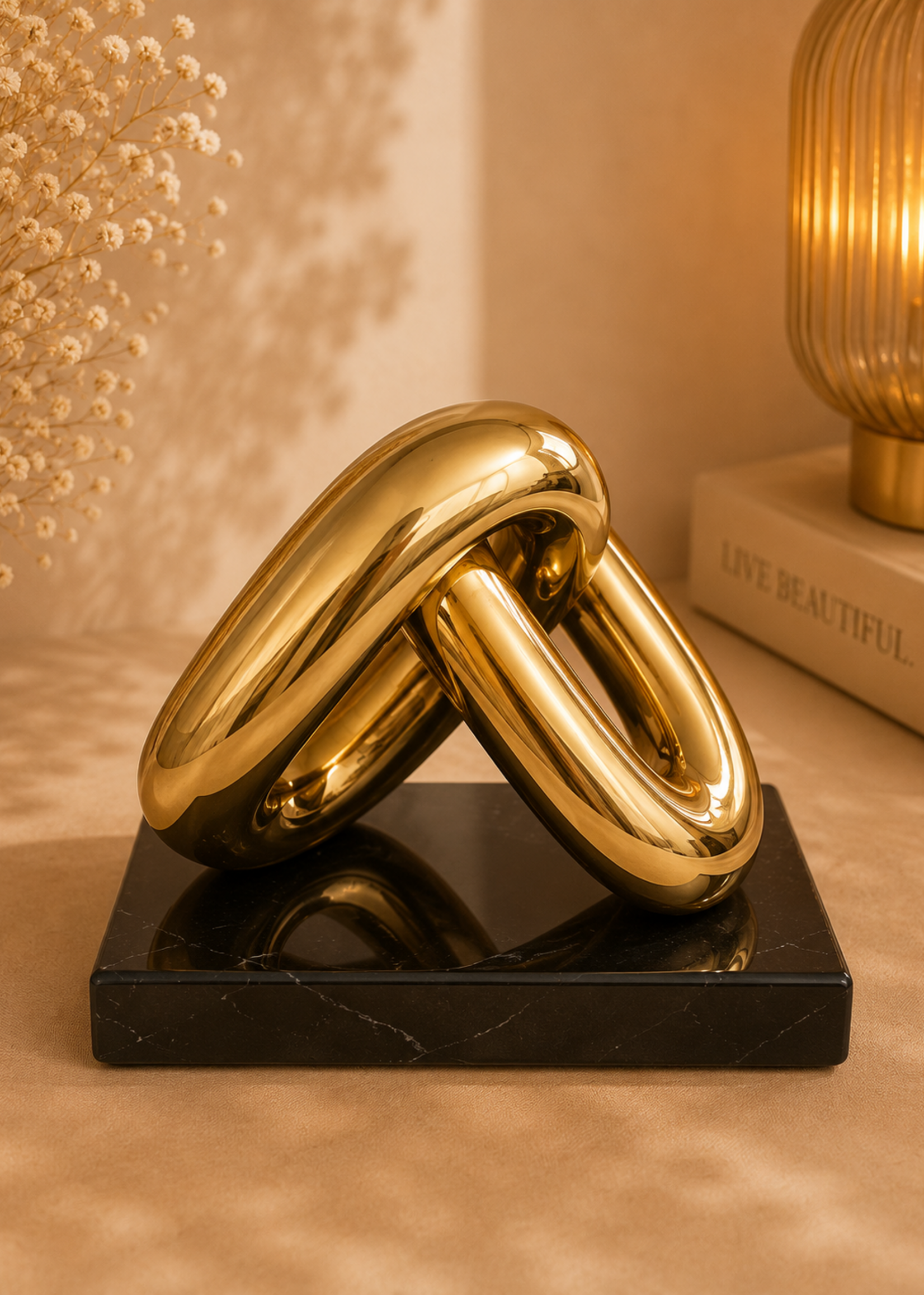 Ornament Infinity Gold