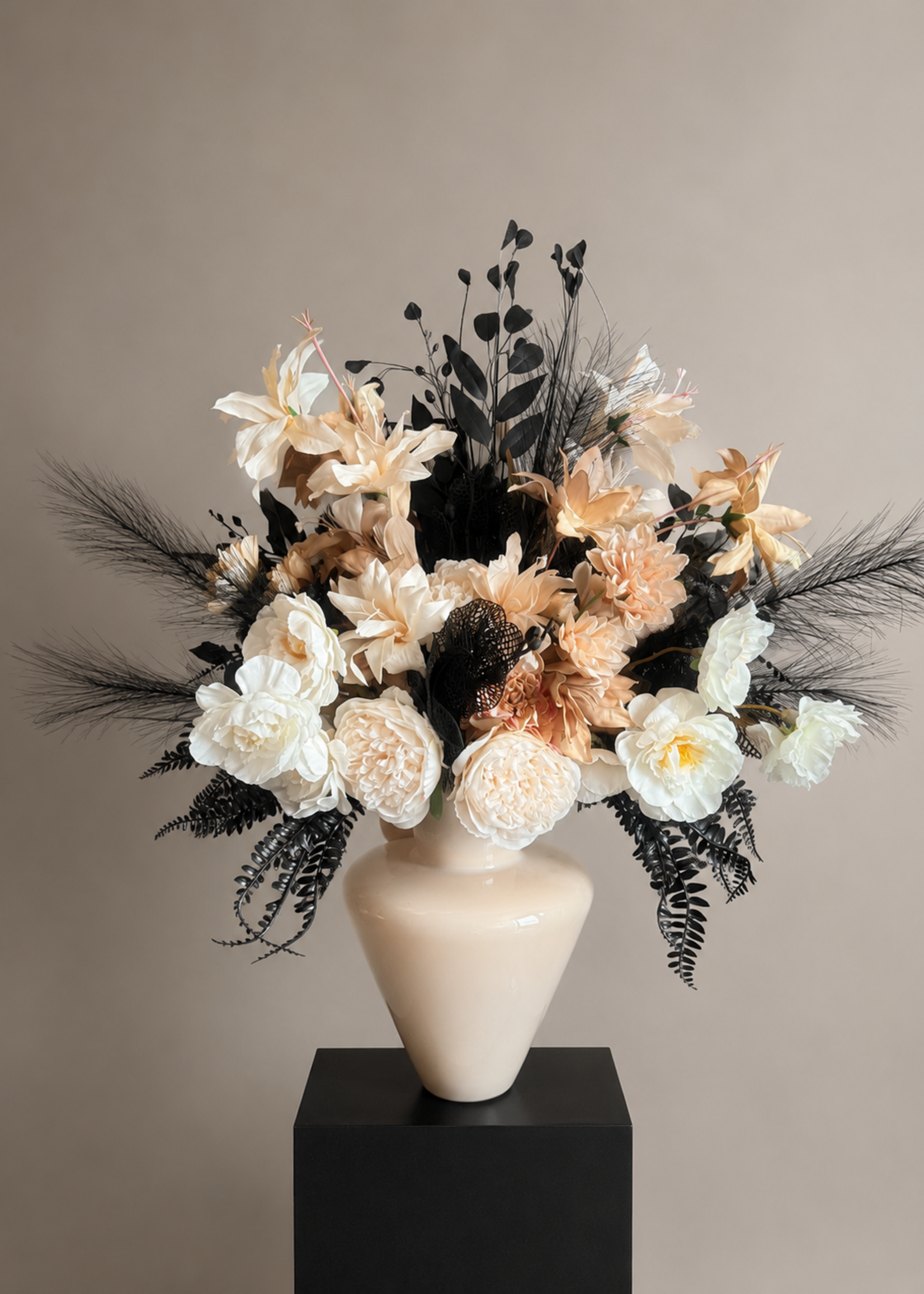 Pluk Boeket Ivory Noir