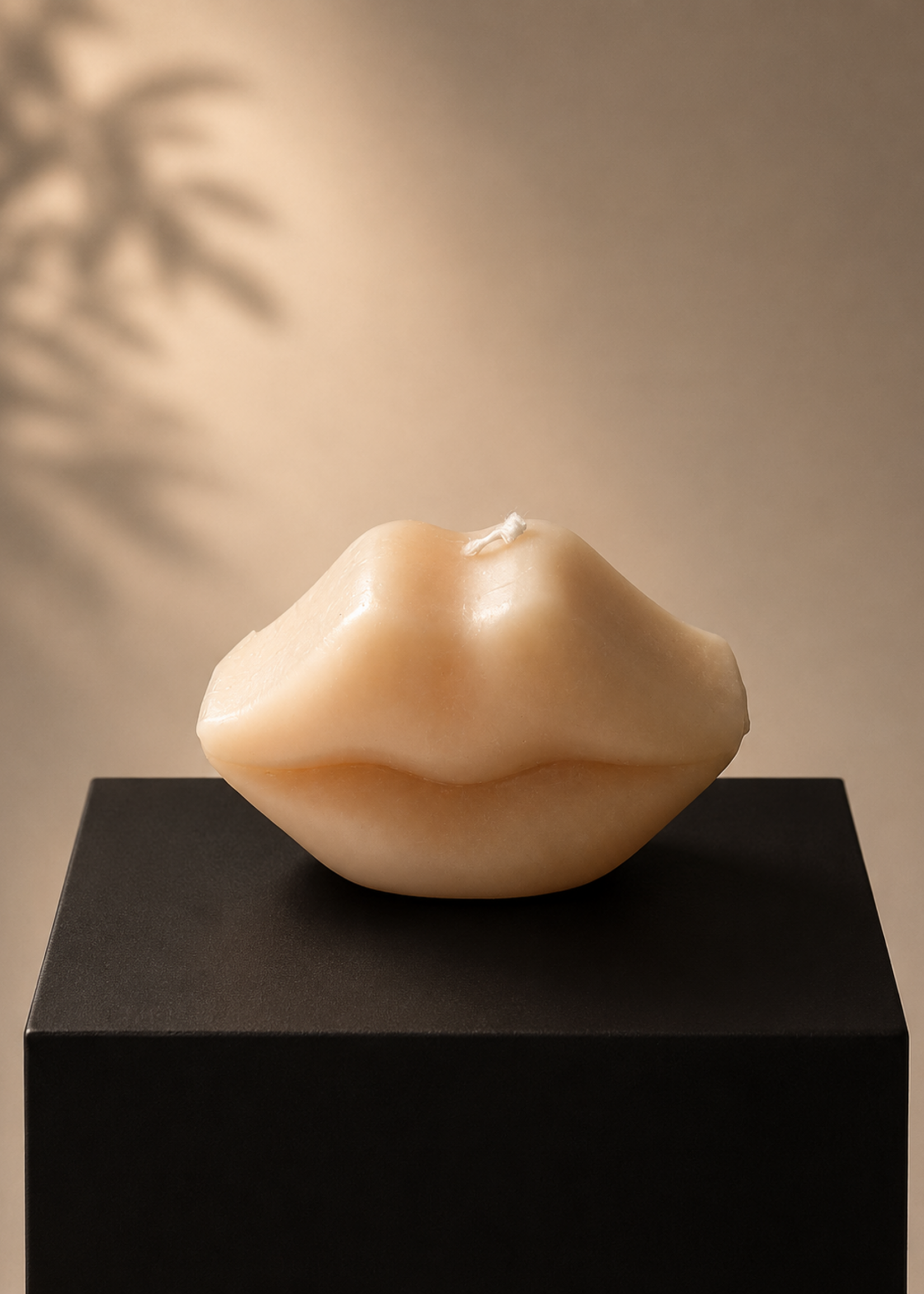 Kaars Lips Beige