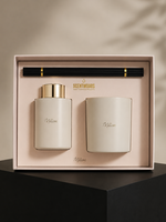 Giftset Geurkaars & Geurstokjes Million