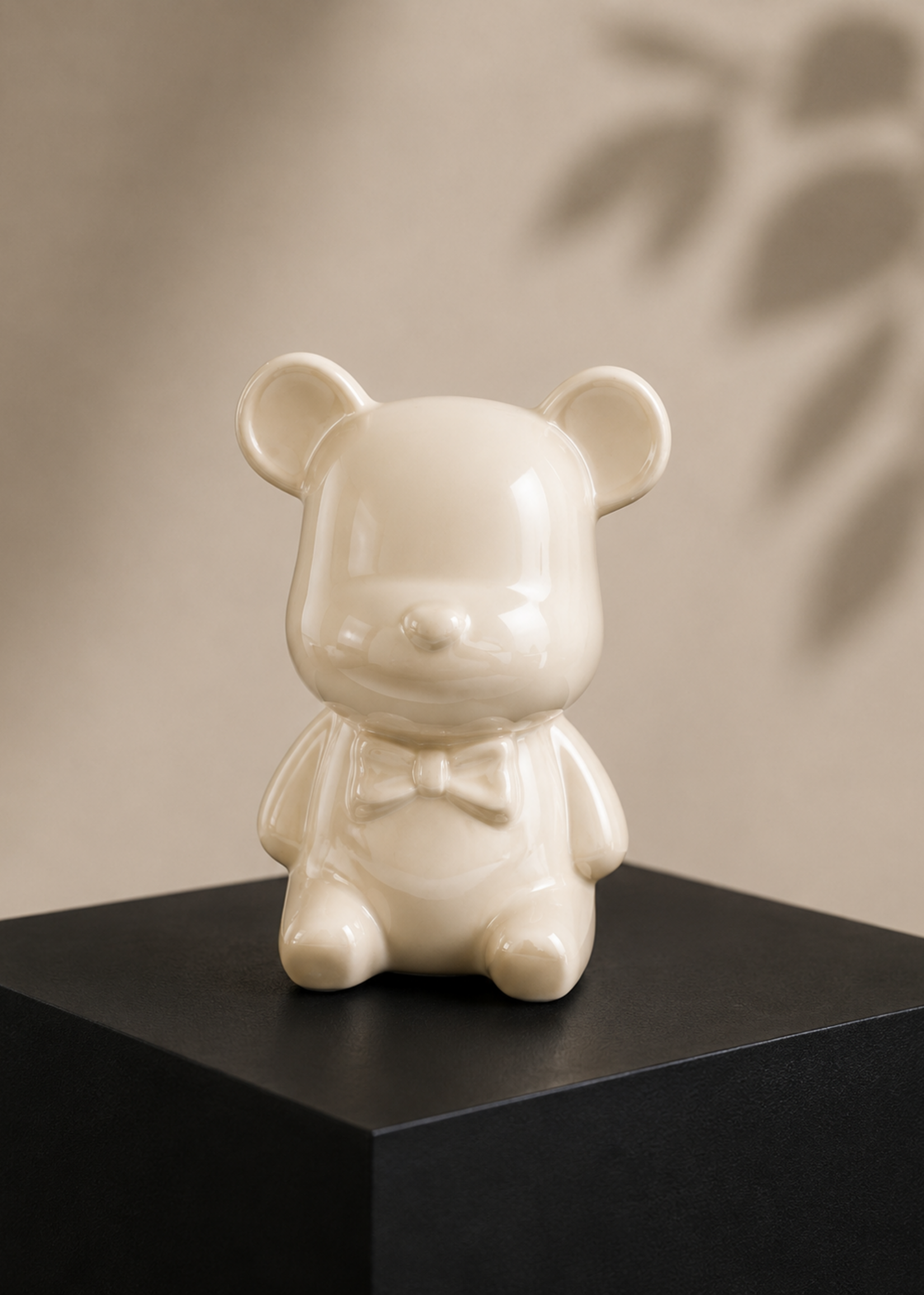 Teddy metallic White