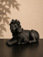 Ornament Leeuw Zwart