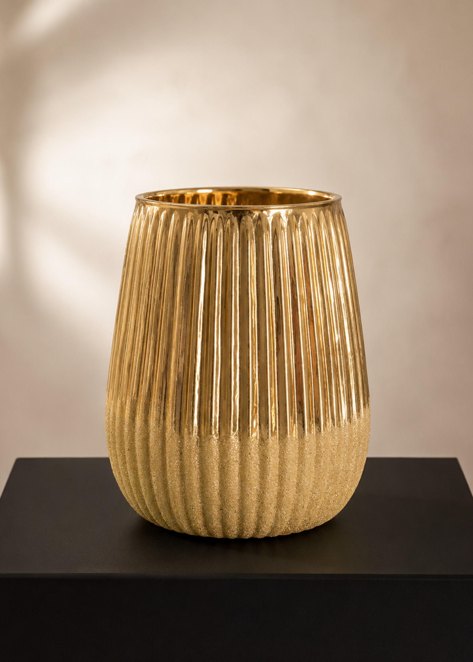 Windlicht Golden Chic