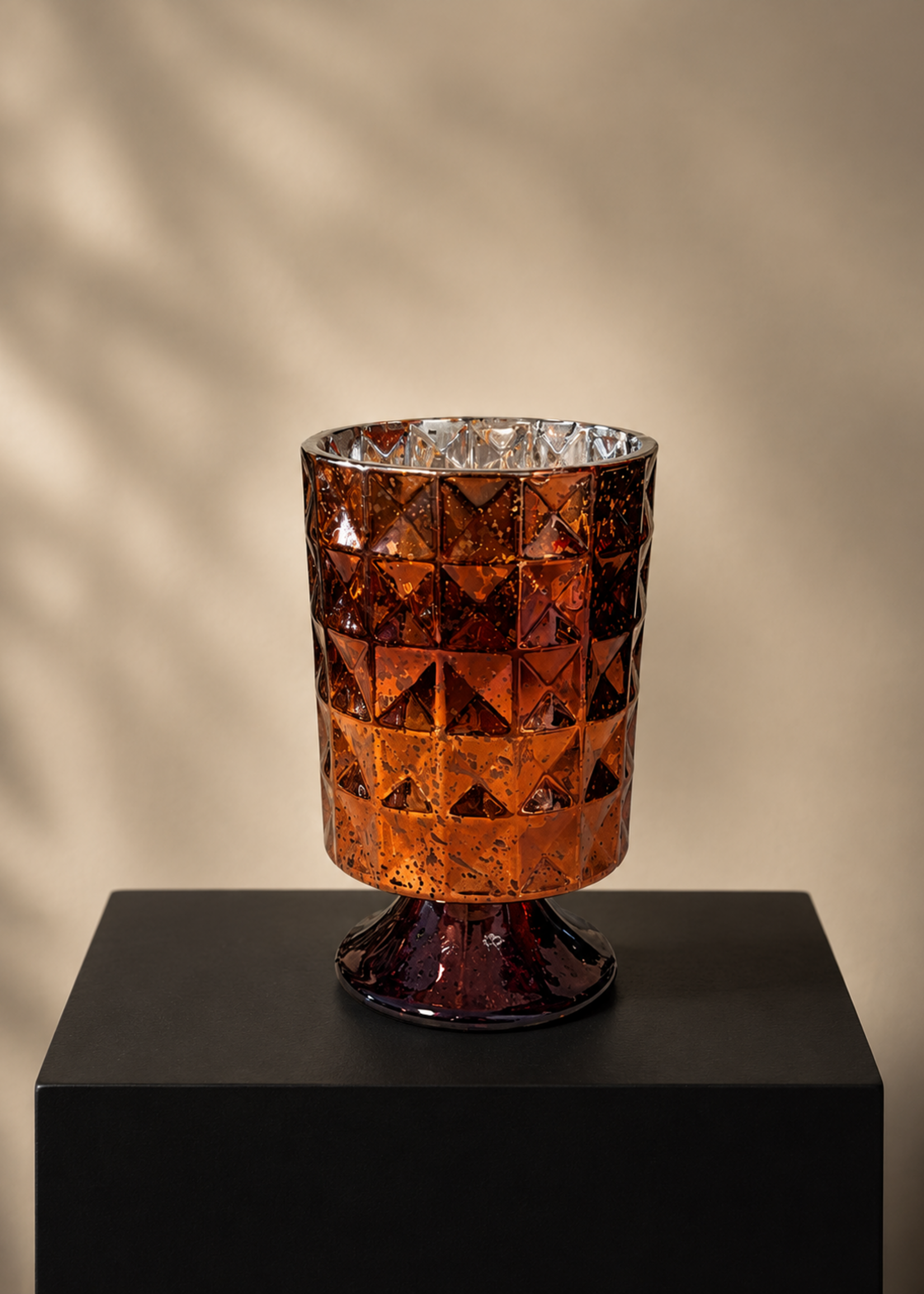 Theelichthouder Autumn Bronze