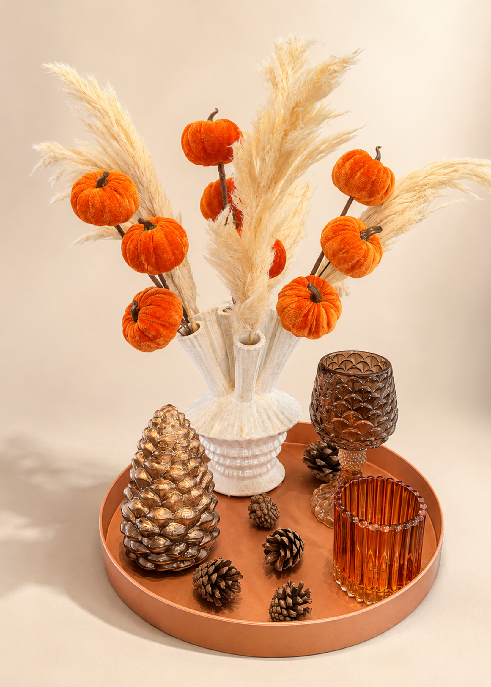 Complete set Pumpkin Chic