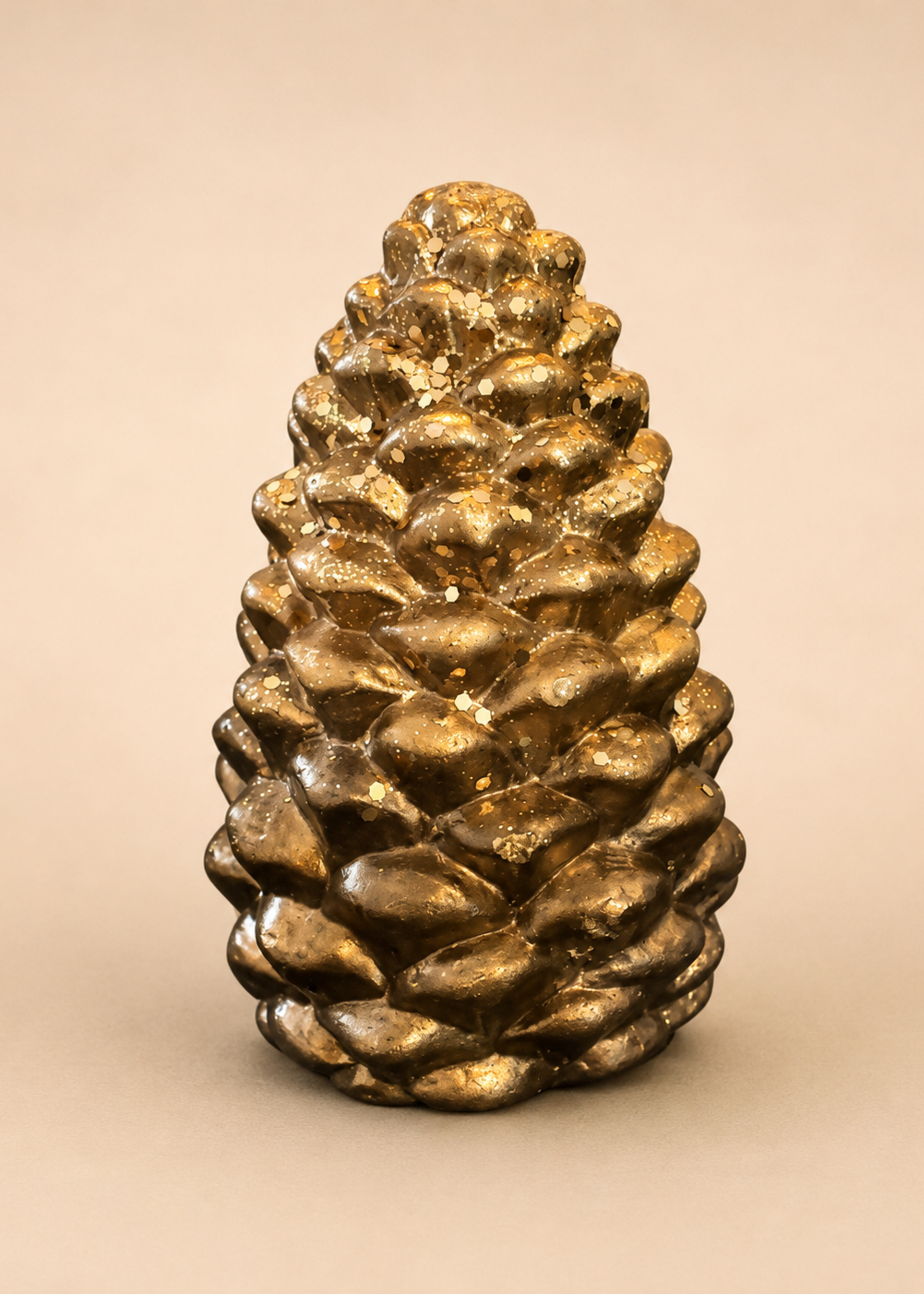 Golden Pinecone Chic