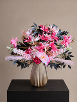 Pluk Boeket Fuchsia Noir