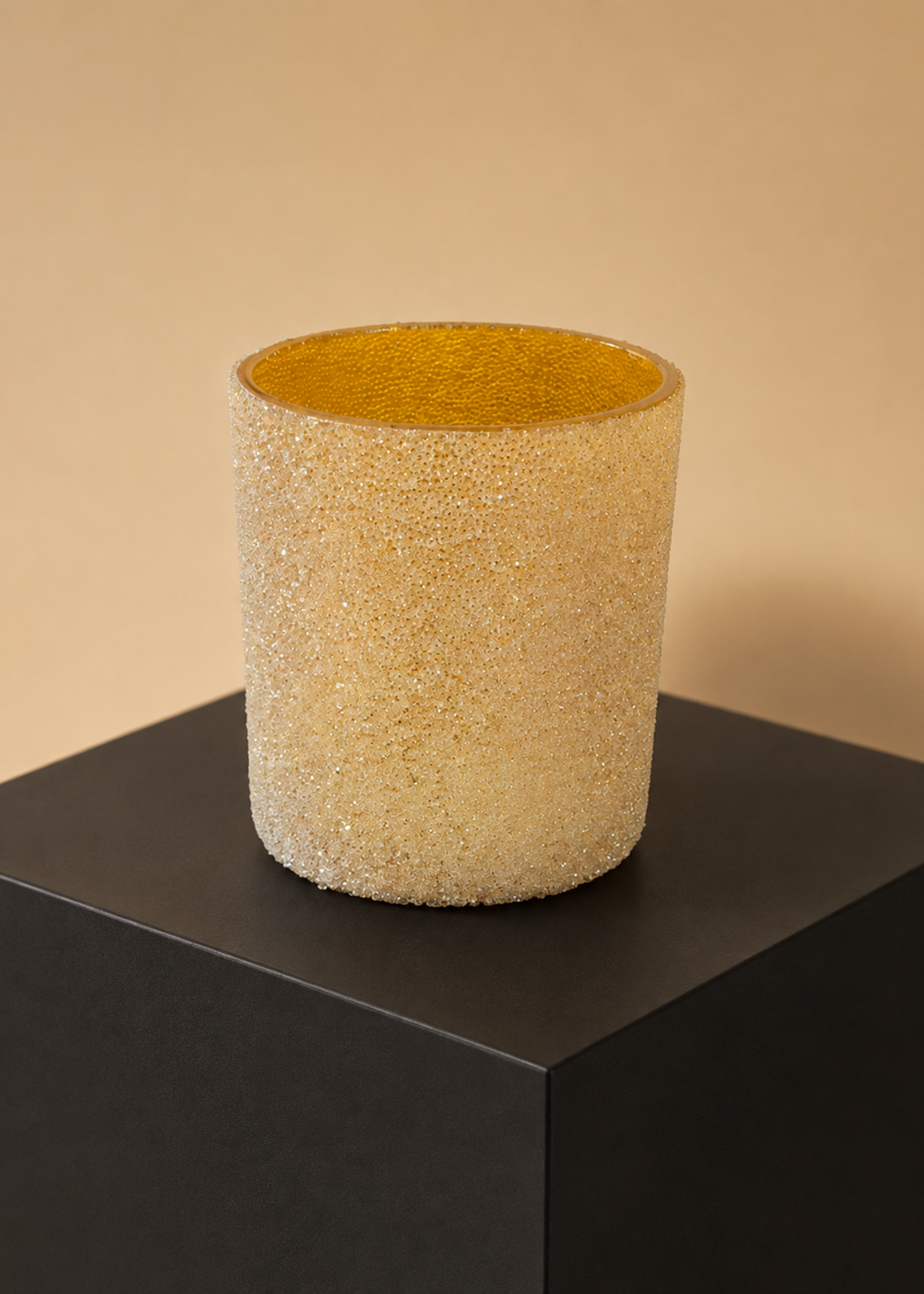 Theelichthouder Ruby Gold M