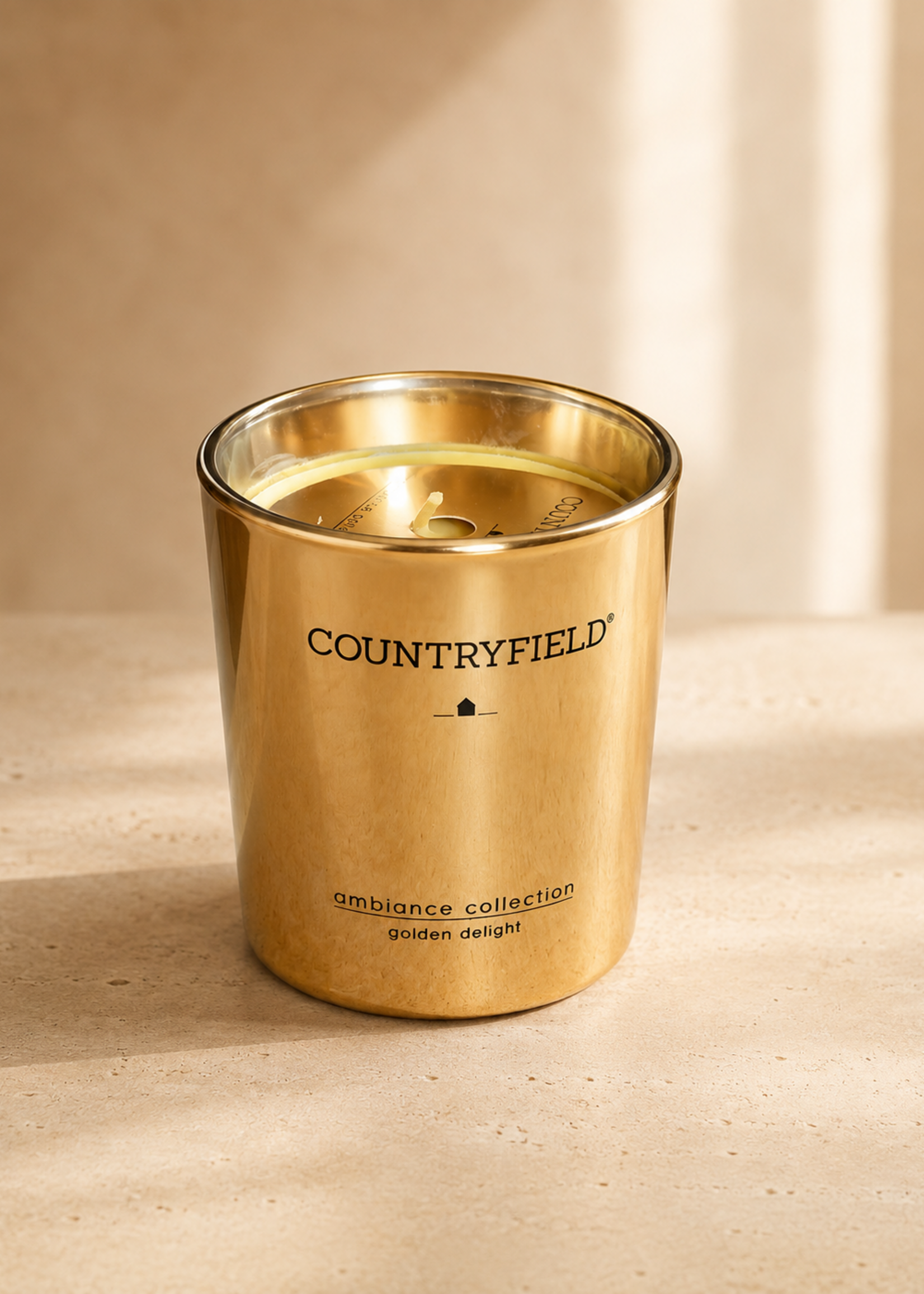 Geurkaars Countryfield Goud