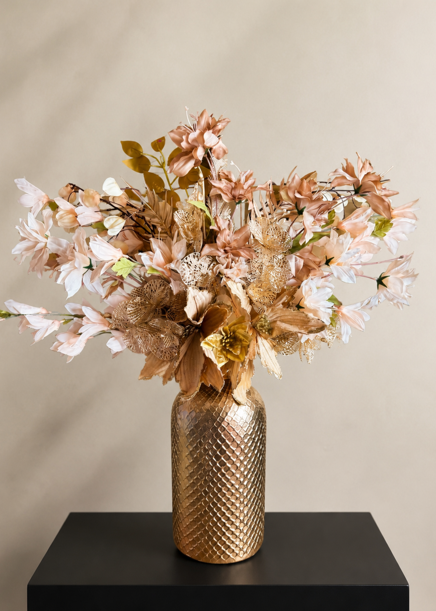 Pluk Boeket Ivory Gold