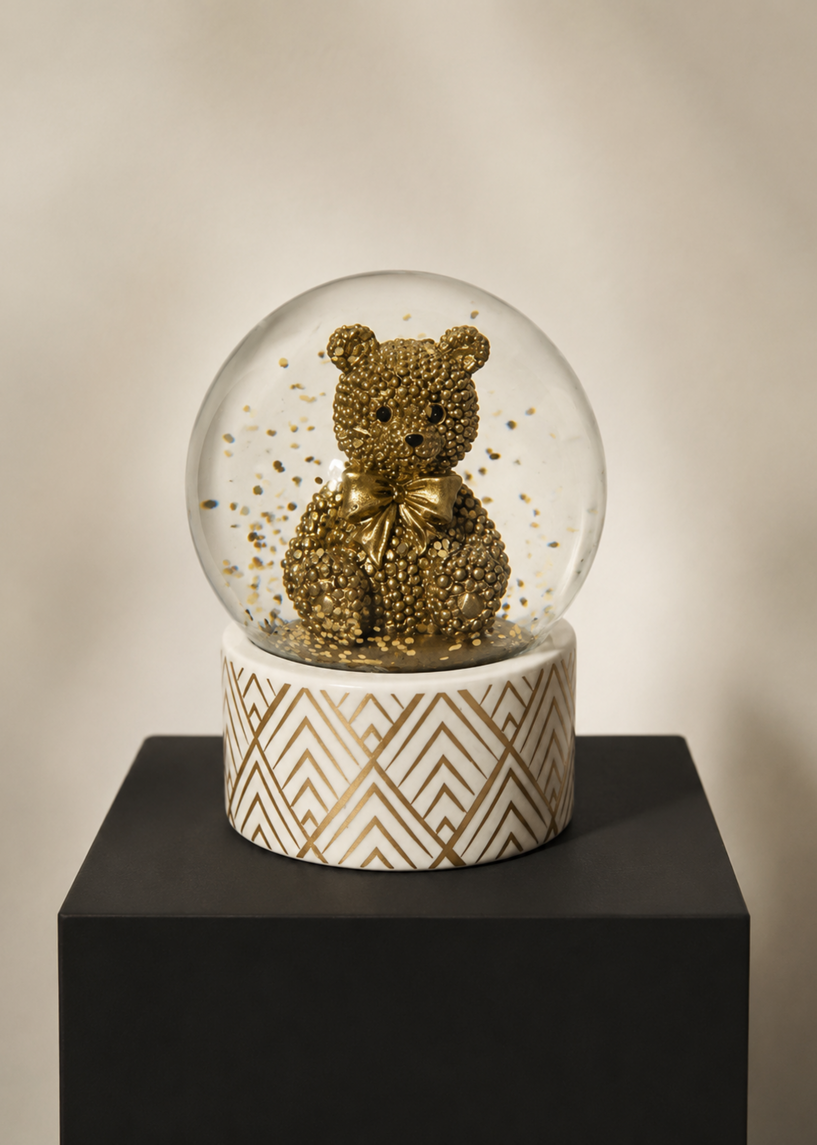 Sneeuwbol Teddy Beer Wit