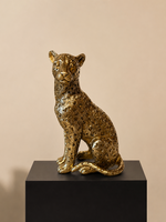 Sculptuur Panter Goud