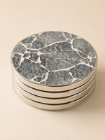 Onderzetters Julie Grijs 4 Stuks