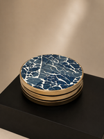 Onderzetters Julie Blauw 4 Stuks
