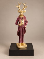Hert Alfred Aubergine/Goud