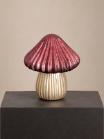 Paddestoel Aubergine/Goud
