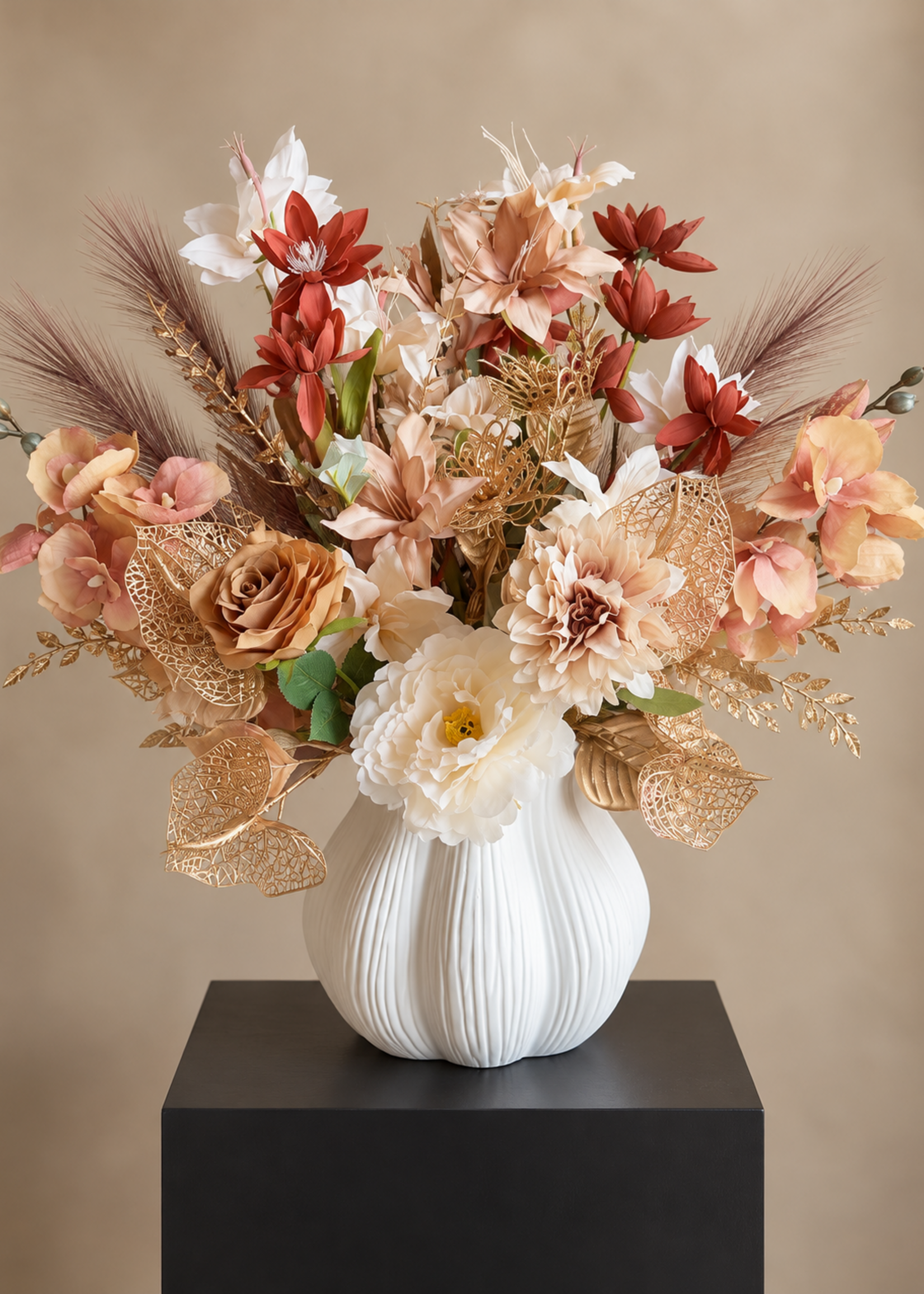 Toetervaas Boeket Autumn Blush Elegance