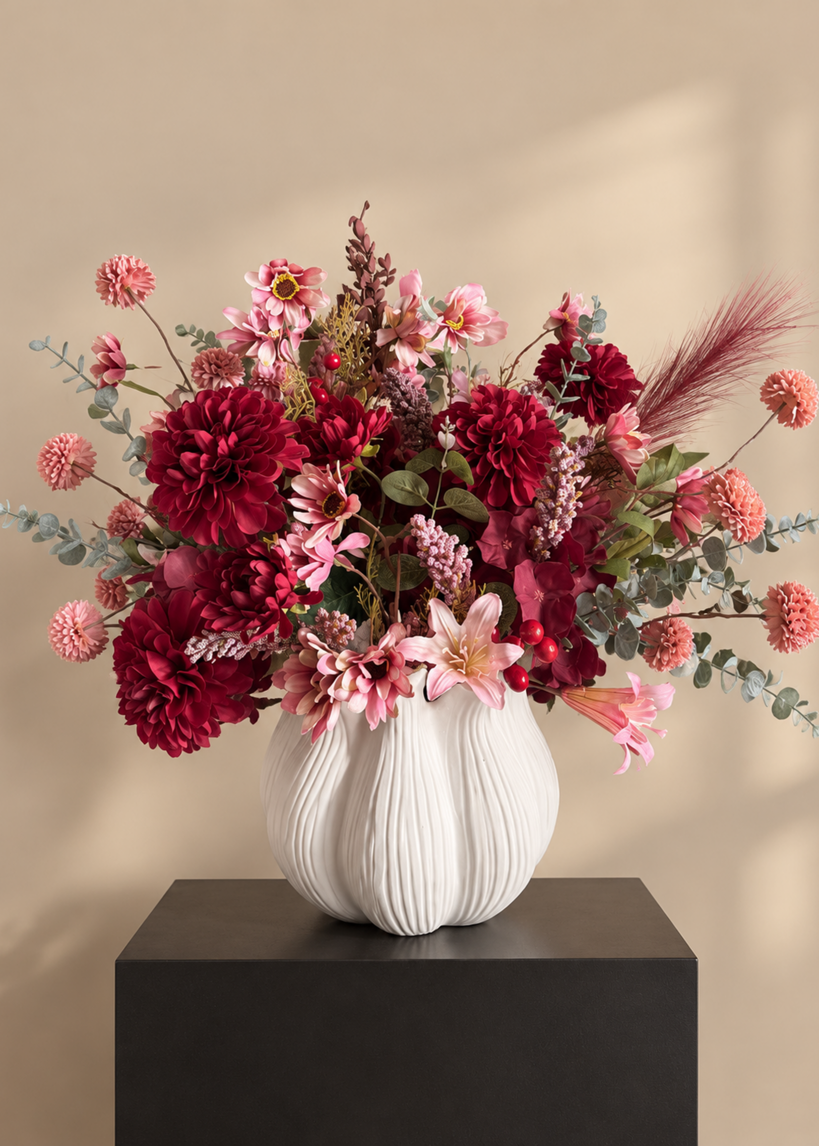 Toetervaas Boeket Ruby Blush