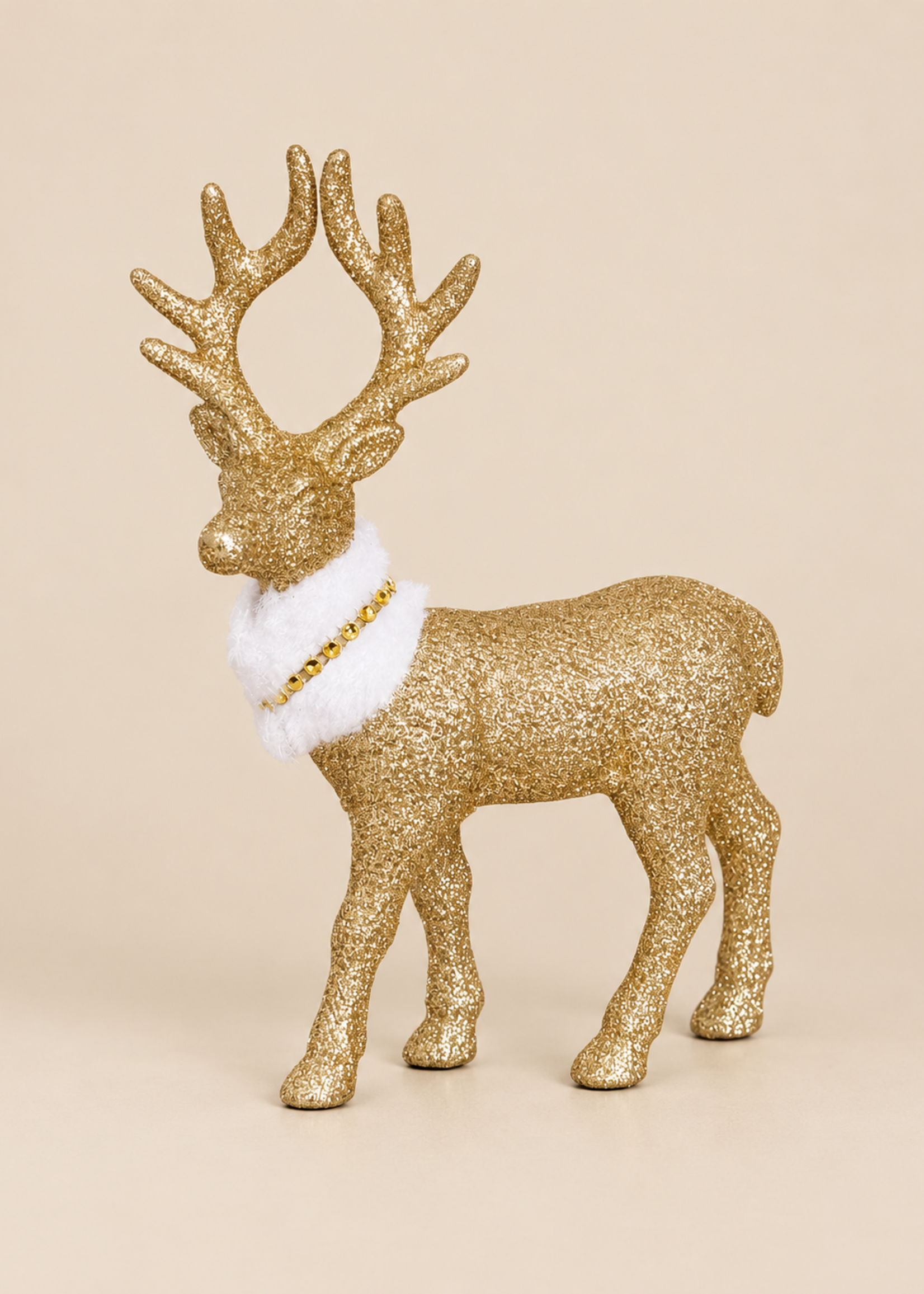 Glitter Rendier Goud