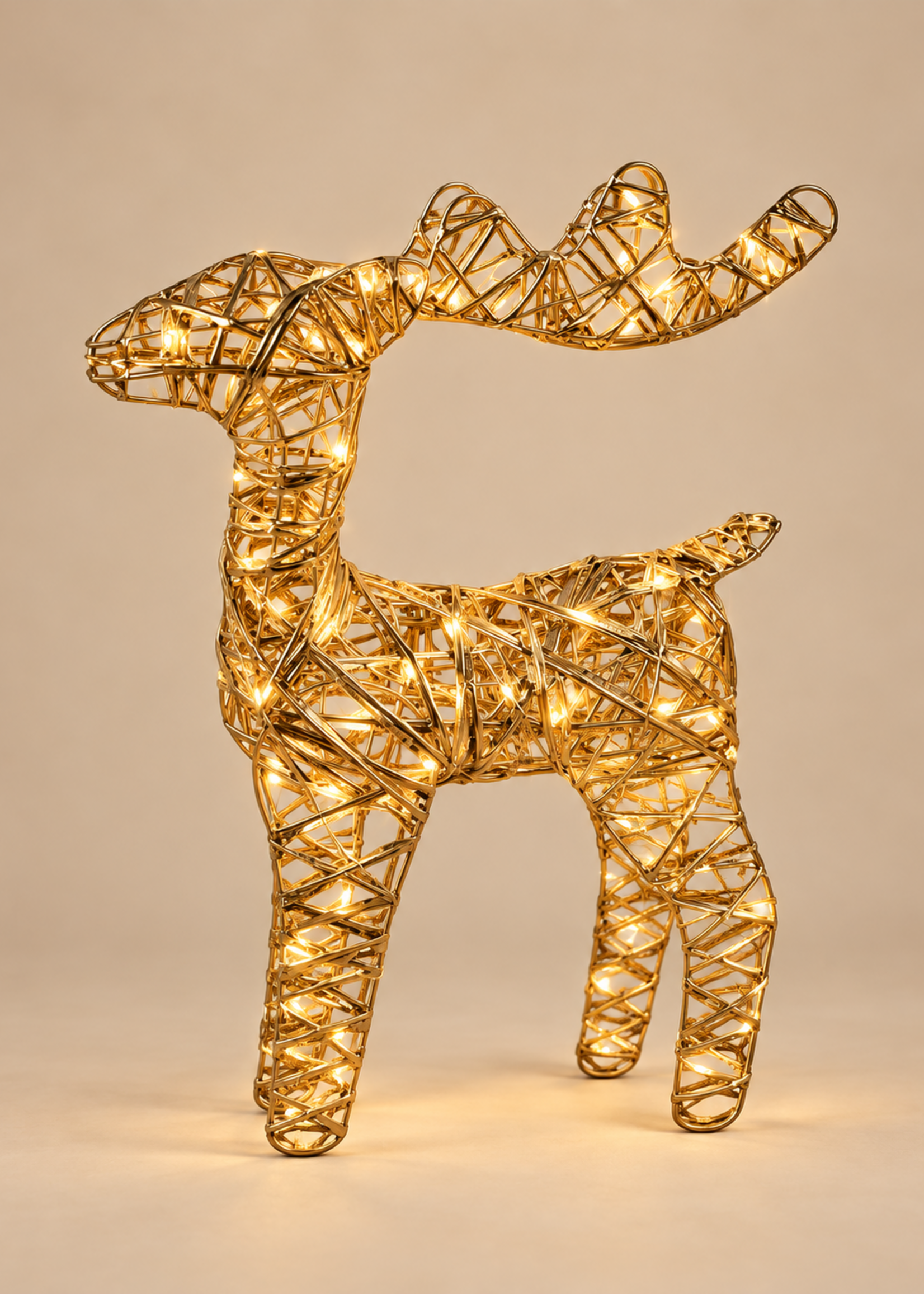 Verlicht Rendier Goud