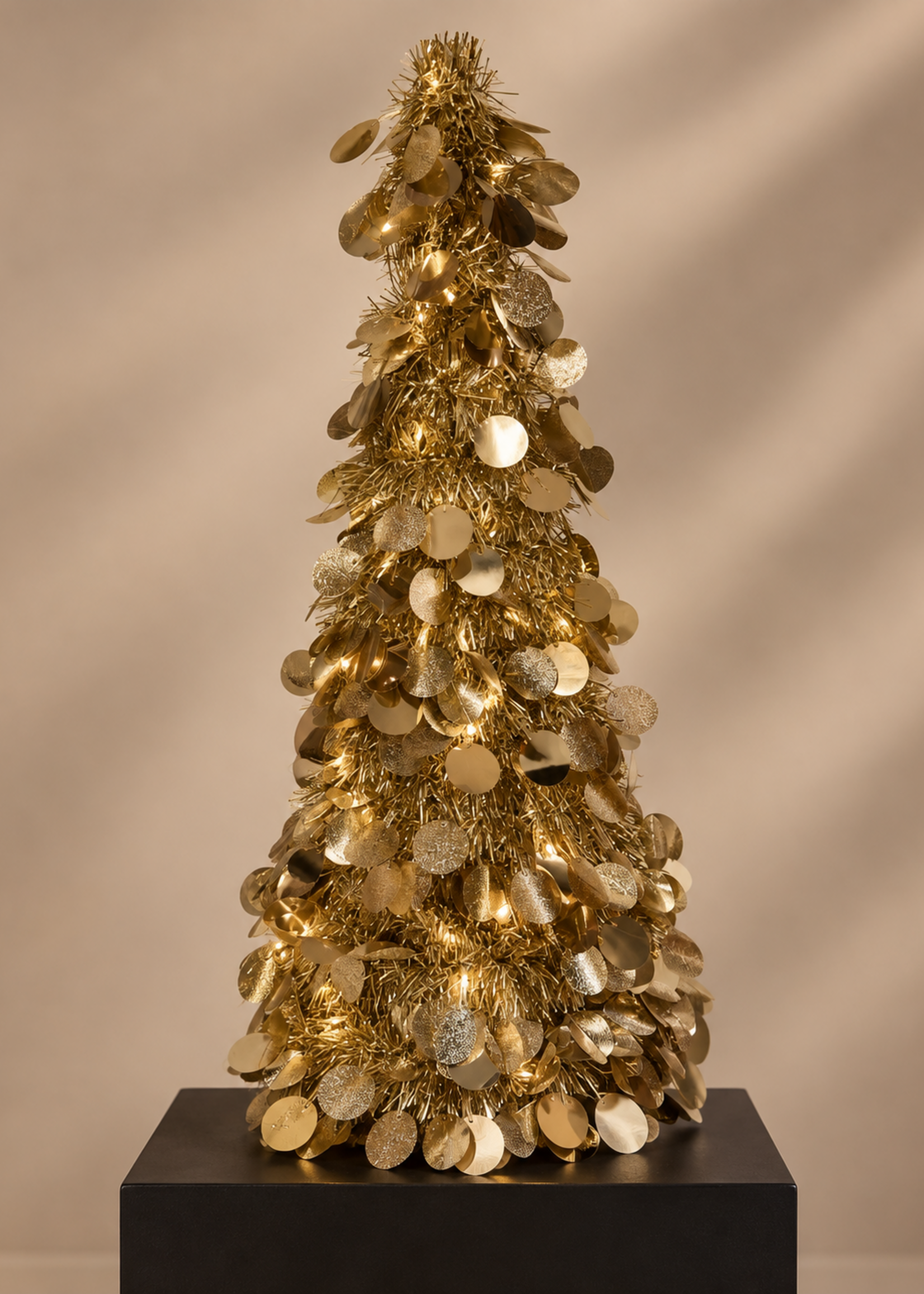 Kerstboom sparkle goud
