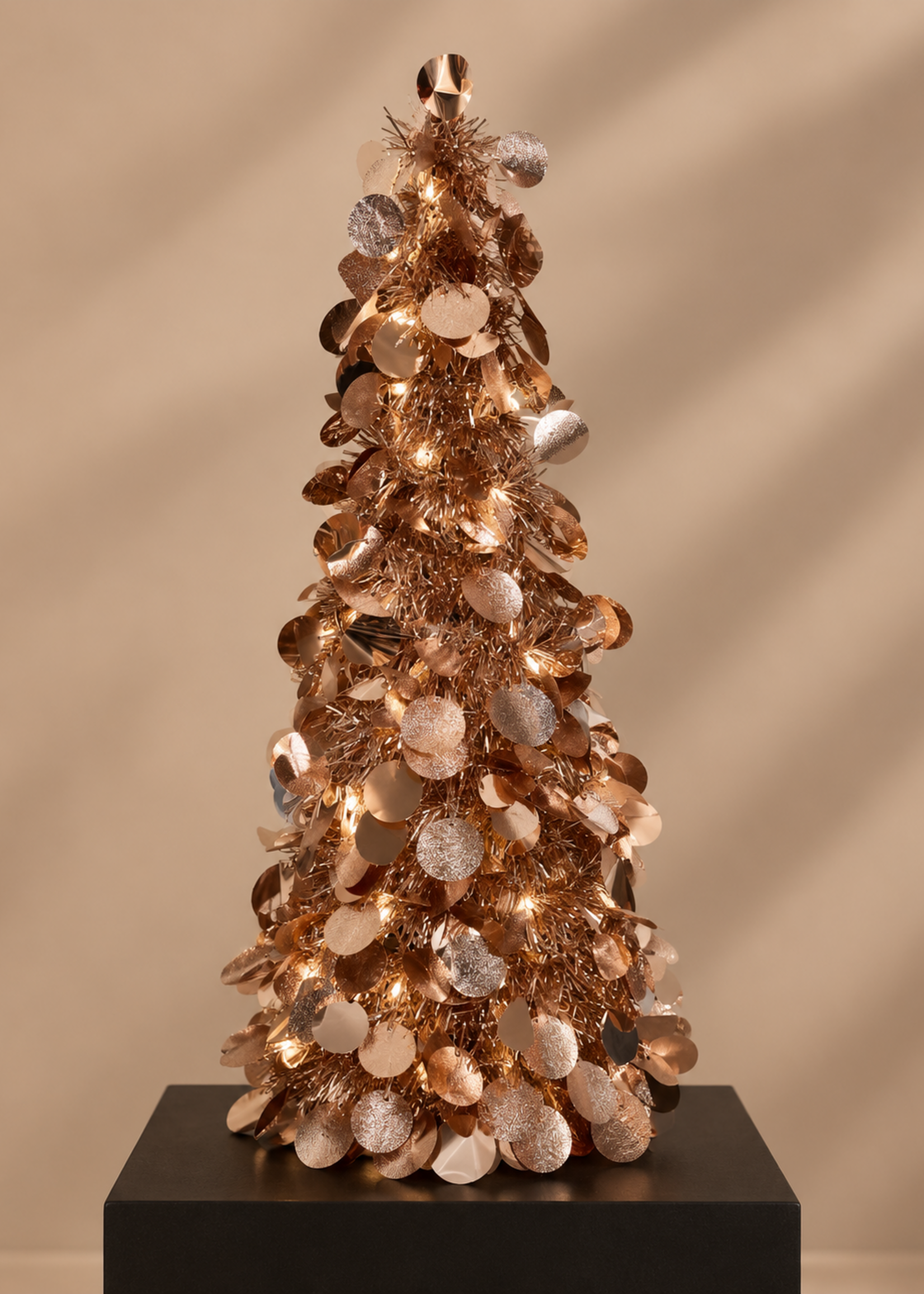 Kerstboom sparkle Roze