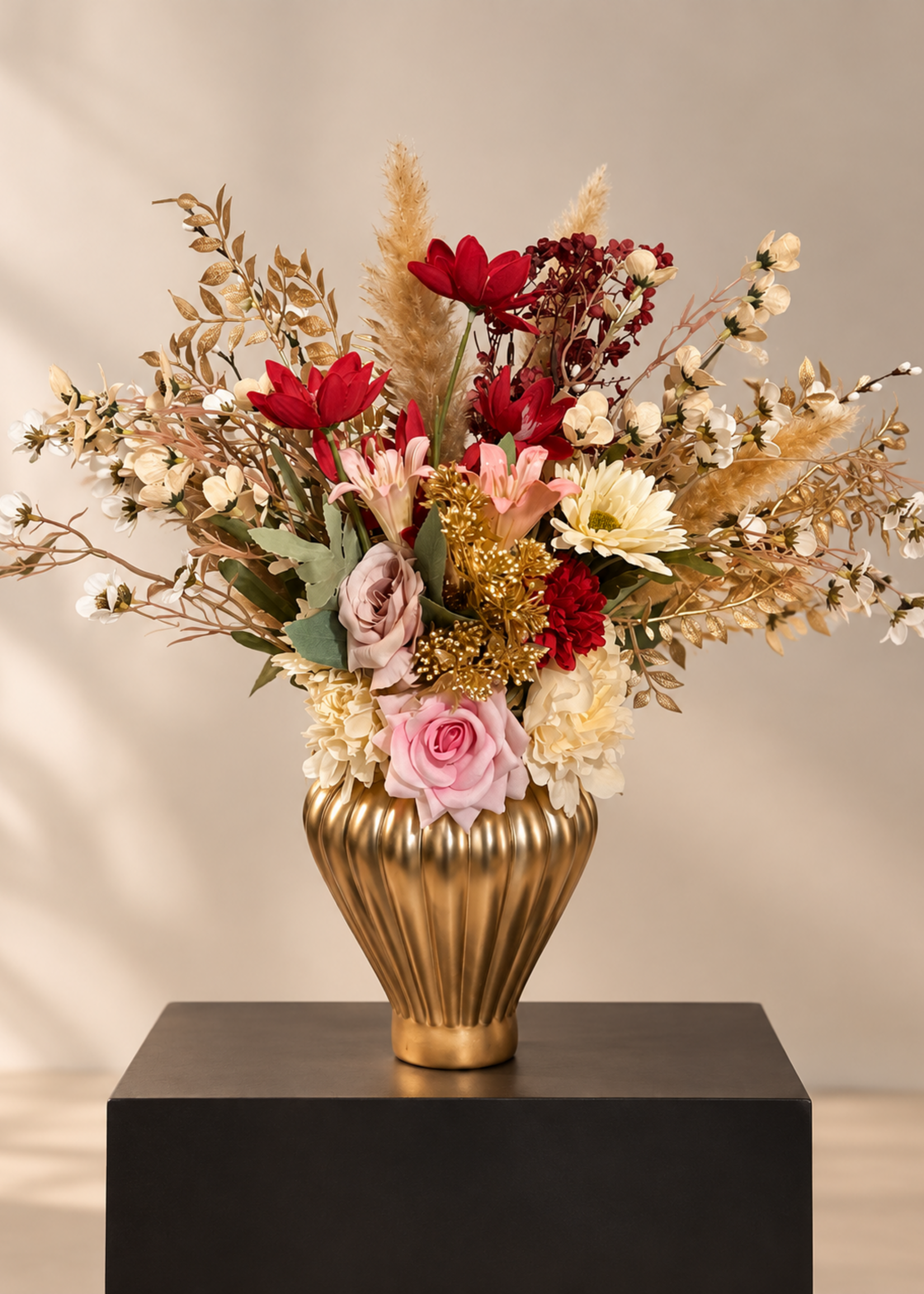 Salontafel Boeket Ruby Blush Elegance