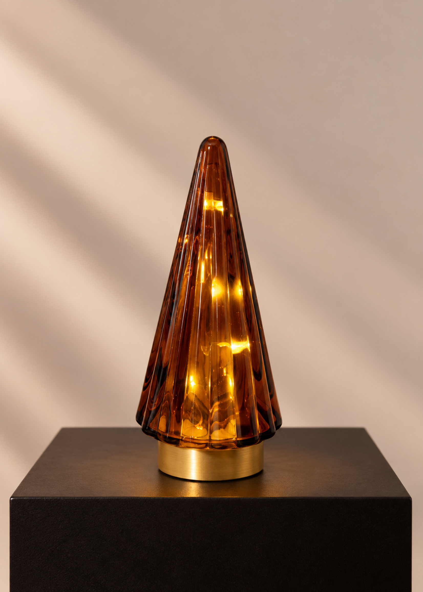 Mini Led Kerstboom Bruin