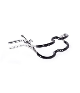 Kiotos Bizarre Kiotos Bizarre Adjustable Stainless Steel Mouth Gag Met Rubber
