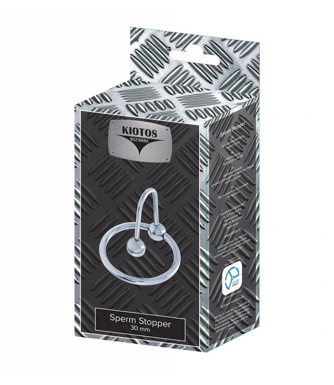 Kiotos Bizarre 30mm Metal Glans Ring for Men | BDSM Sensation & Control Tool